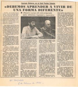 1986-02-6 DE FEBRERO 1986 DEBEMOS APRENDER A VIVIR DE UNA FORMA DIFERENTE