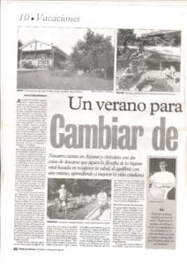 1997-08-10 DIARIO DE NOTICIAS UN VERANO PARA CAMBIAR DE HABITOS